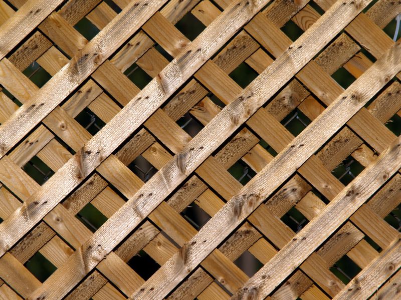 Decorative Lattice Mounting