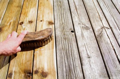 Repairing a Wooden Deck